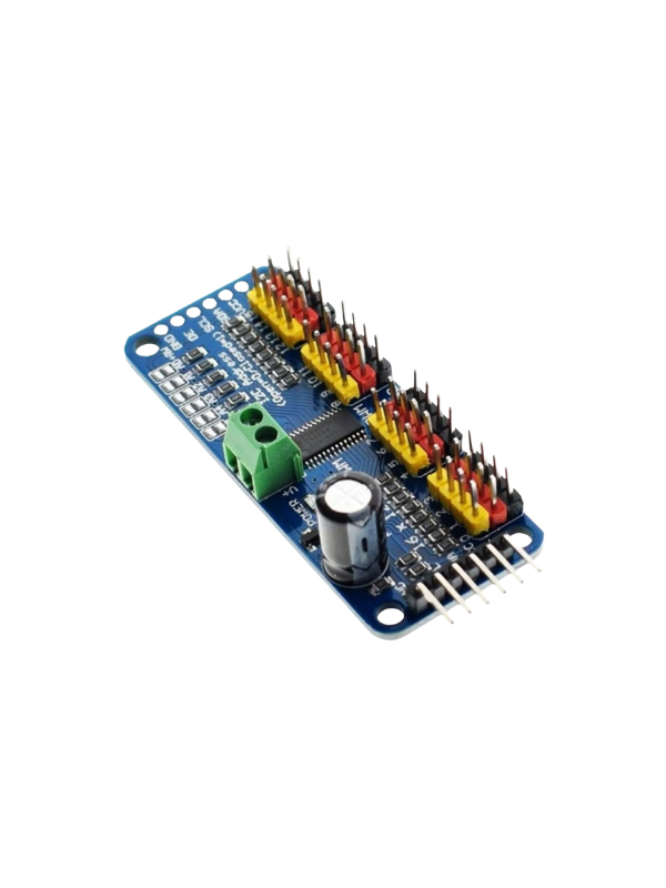 Placa Controladora Servo 16 Canais Pwm Led Motor Gng Pca9685