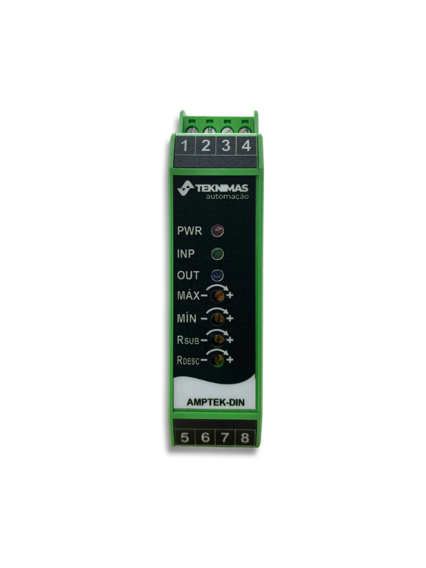 Amplificador Proporcional AMPTEK-DIN - 1 Canal