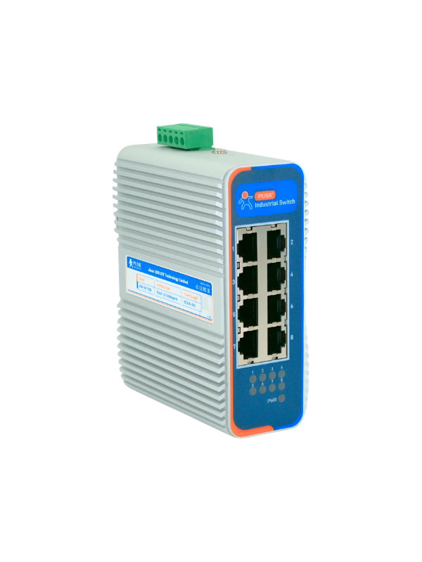 Switch 8 Portas Usr-isf1008 Pusr Industrial 10/100 Mbits
