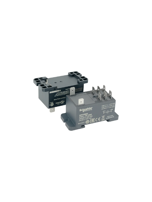 Relé Schneider RPF2BBD - 24VDC 30A 8 Pinos