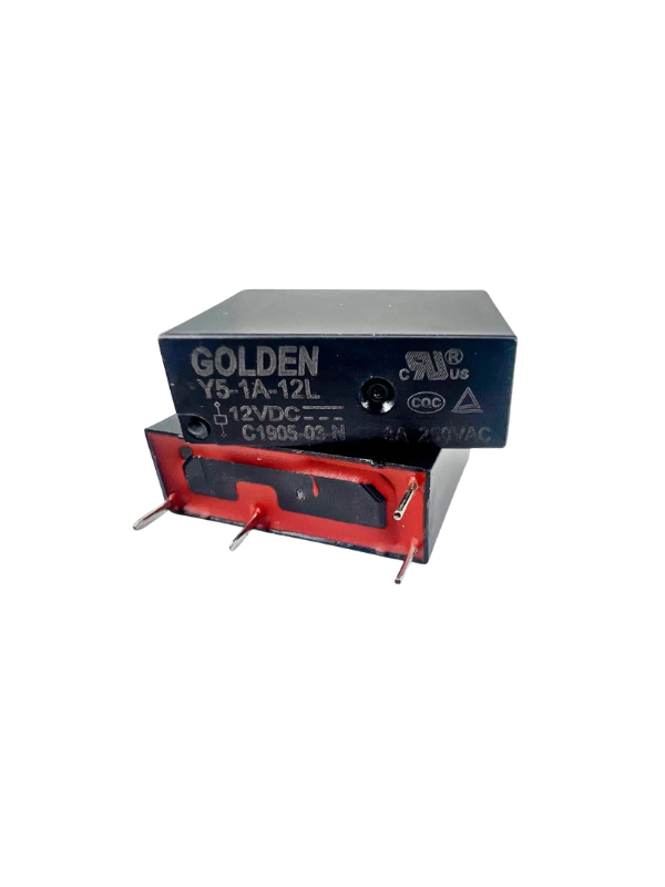 Rele Eletromecânico Y5-1a-12l Golden 12vdc 4 Pinos 3a Y51a12