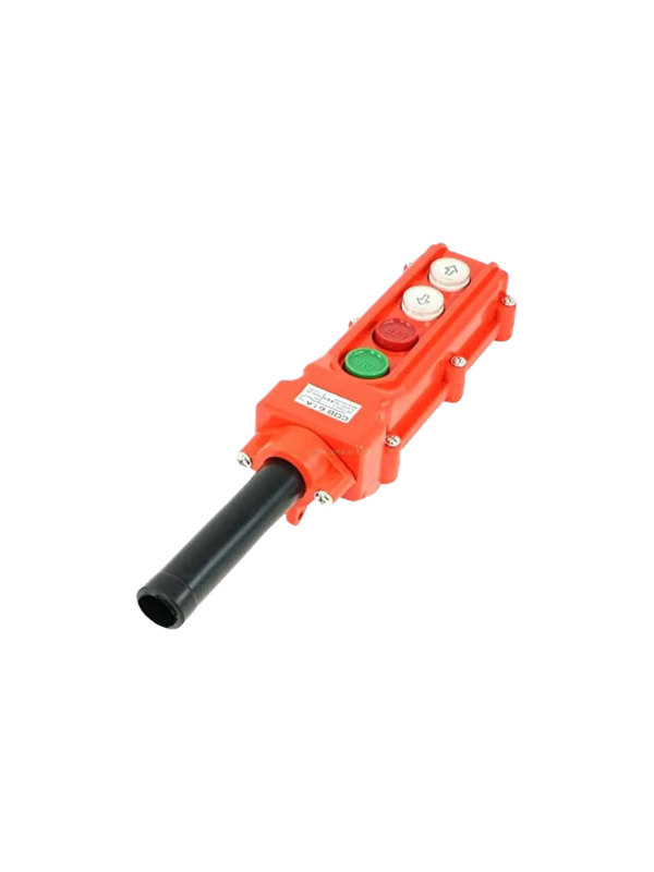 Botoeira Pendente Para Guincho E Guindaste Cob-61a 4 Funções