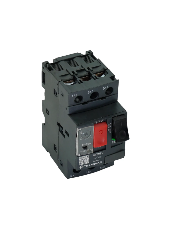 Disjuntor Tripolar Gv2me21 17-23a 690v Para Motor