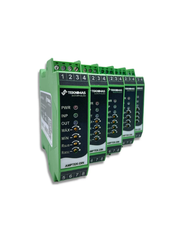 Amplificador Proporcional AMPTEK-DIN - 1 Canal
