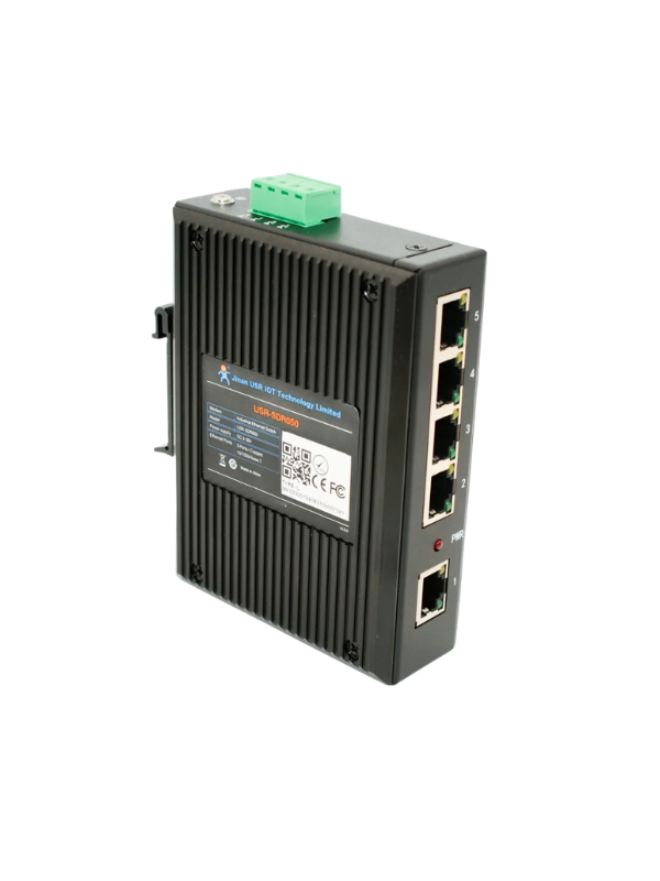 Switch De Rede Ethernet Usr-sdr050-l Não Gerenciável 5 Porta