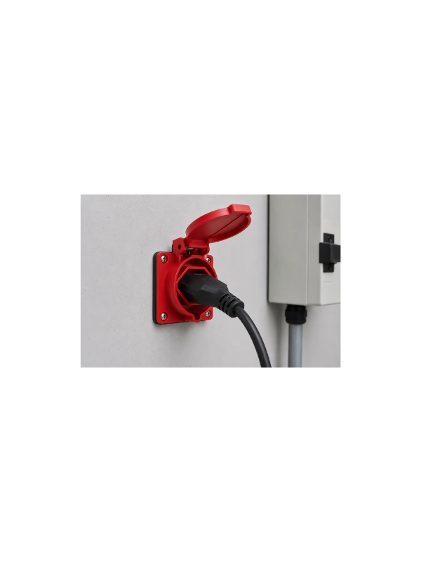 5 Peças Tomada 2p+t 20a 250v Padrão Brasileiro Verme