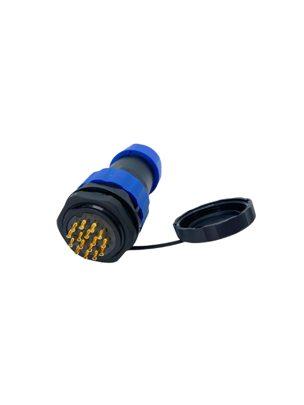 Conector 16 Vias Ip68 A Prova D´água Sd28 Maquina Agrícola