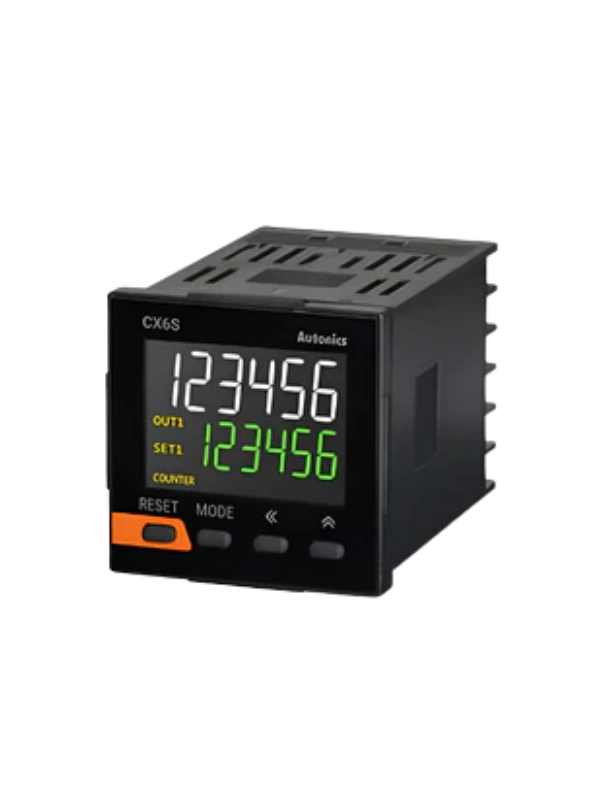 Cx6s-1p2 Contador E Temporizador 1 Saída Relé 6 Díg 24ac/dc