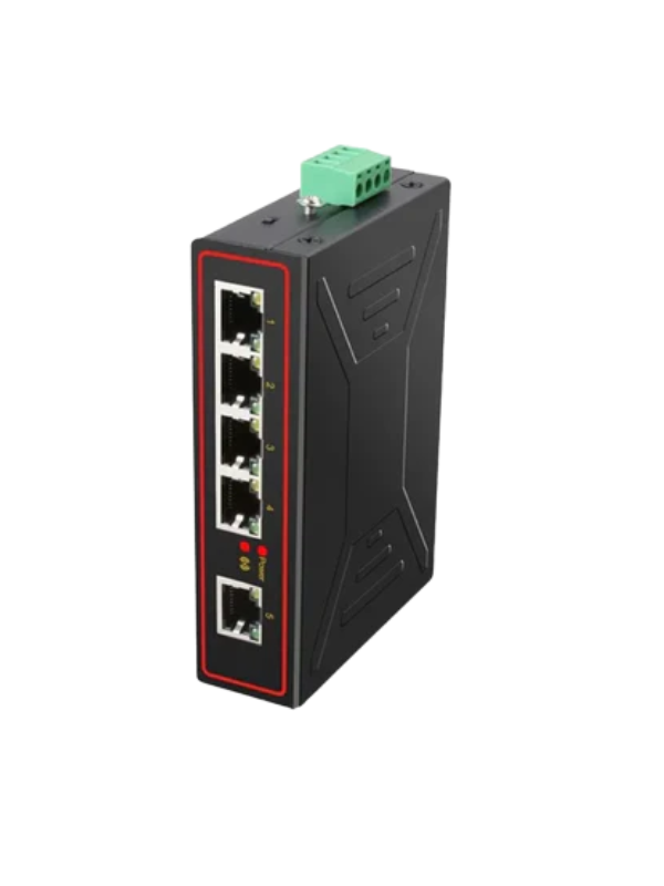 Switch Industrial 5 Portas Ethernet Diewu Txi173 12.5 Mb/s