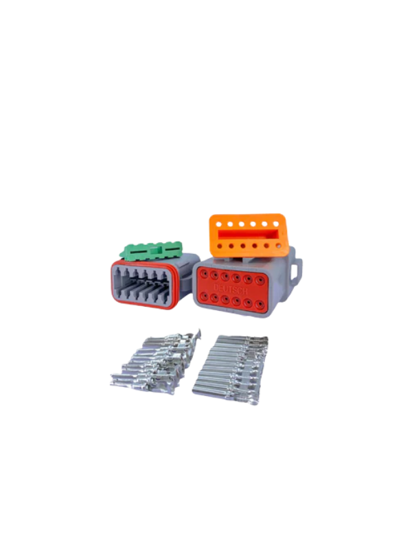 10x Conector Elétrico Dt04-12p Automotivo Deutsch Dt06-12s