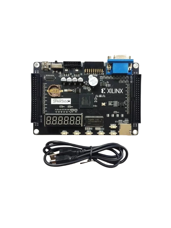 Xilinx Spartan 6 Fpga Xc6slx16-ftg256 Com Display 7 Segmento