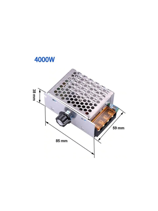 Dimmer Regulador De Tensao Controle Velocidade 4000w Src