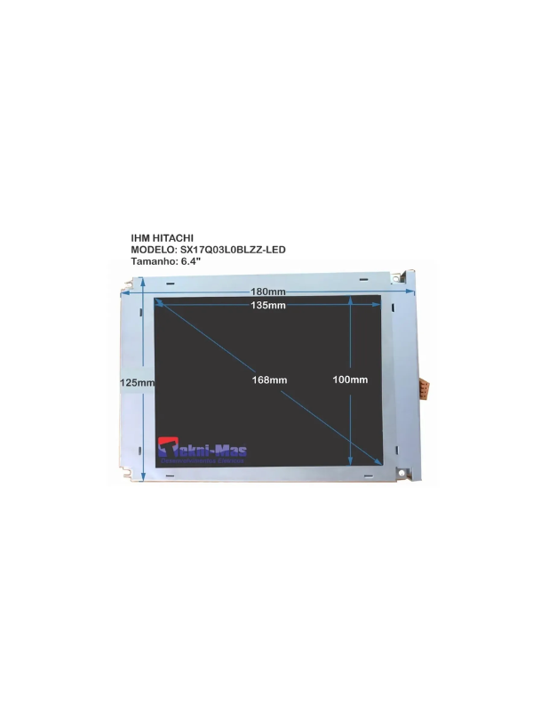 Display 3ds-led-m6cm-ny Clp Techmation A80 Lcd Sx17q03l6blzz