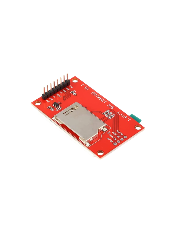 Interface St7735 Lcd Tft 1.8 128x160 Entrada Para Cartao Sd