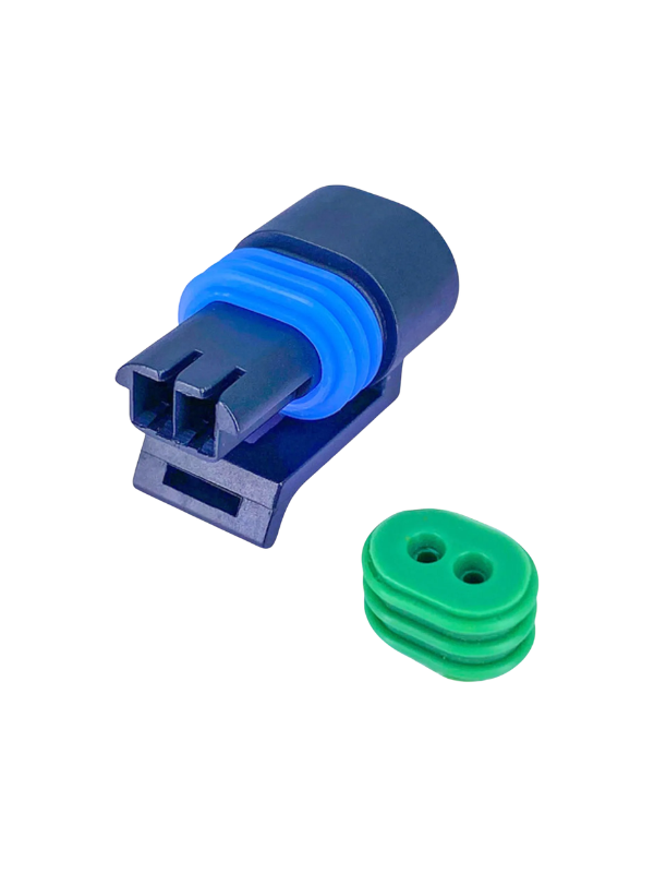 Conector Plug Hei Gm Monza Kadett Efi Delphi 2 Vias 12162195