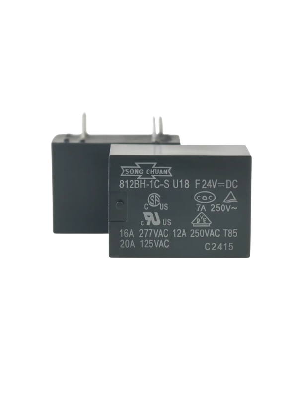 Rele Song Chuan 812bh-1c-s U18 F24vdc 24vdc 5pin 7a 250v