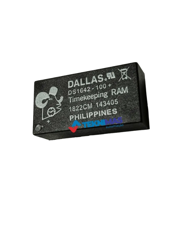 Memória Dallas Ds1642-100+ Circuito Integrado Ds1642 Dip24