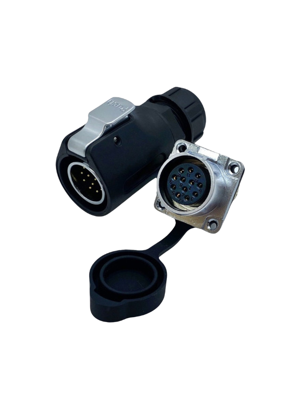 Conector 12 Pinos À Prova D'água Capa Impermeável Ip67 Xhe20