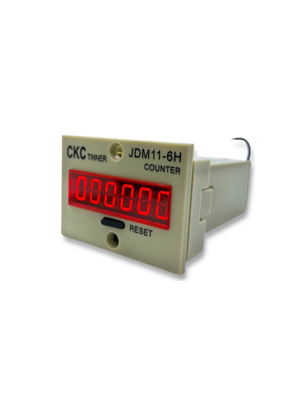 Contador De Pulso Digital Jdm11-6t Contagem C/ Tensão 12-24v