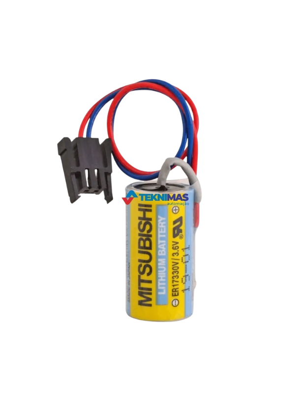 Bateria de Lítio ER17330V 3,6V para Mitsubishi MR-J2 A6BAT