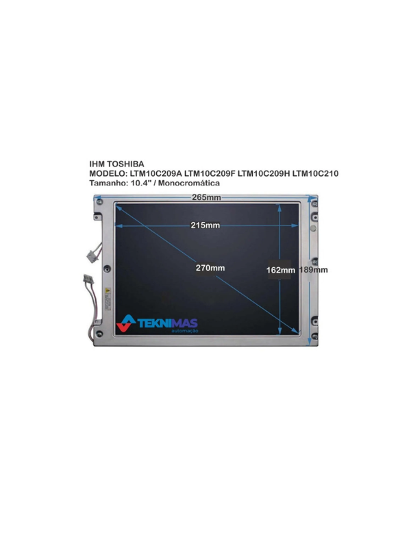 Lcd Injetora Haitian Toshiba Ltm10c209a