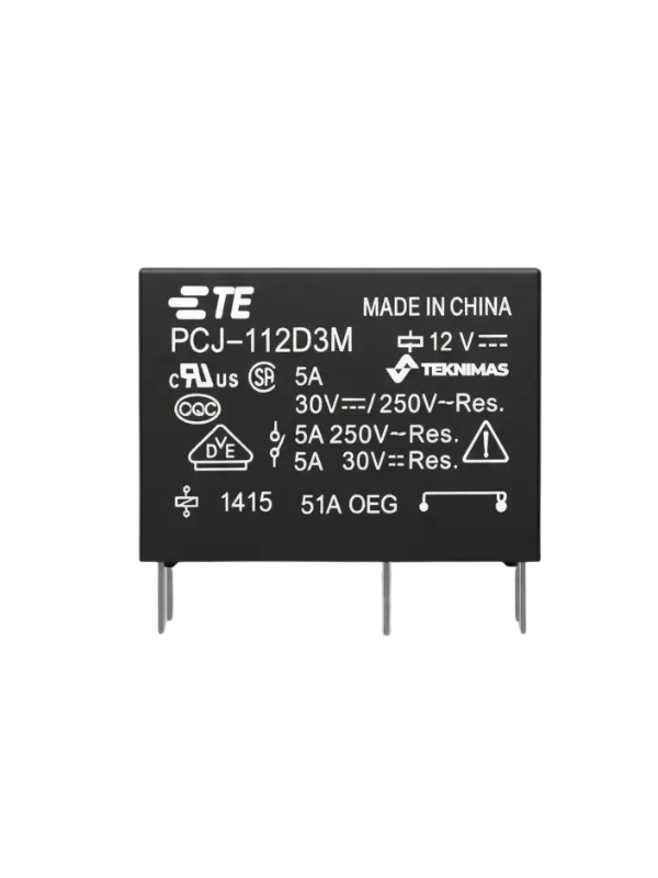 Relé Pcj-112d3m 12vdc Relé De Potência 5a 250vac 4 Pinos