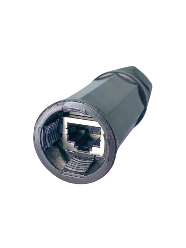 Conector Ethernet Rj45 Cabo De Rede Prova D'agua M22z Ip67
