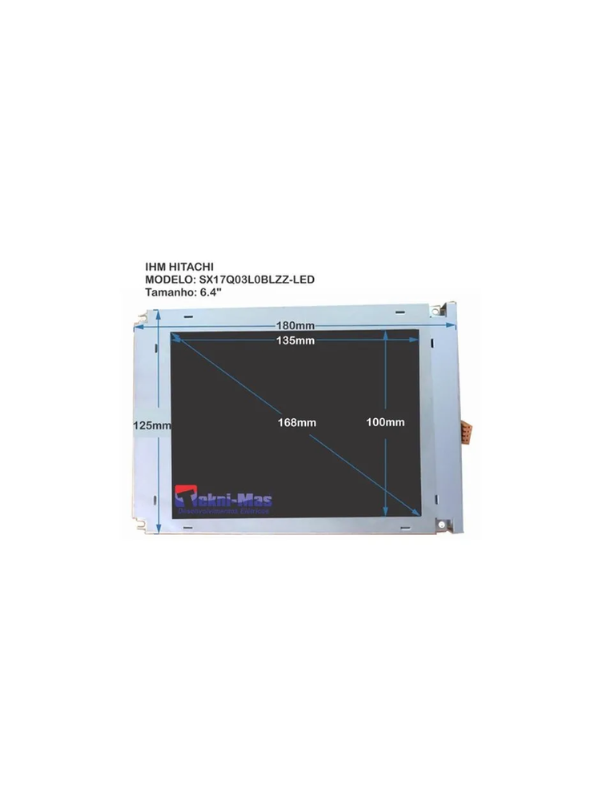 Lcd Sinitron Hitachi Sx17q01c6blzz Com Lâmpada 6.4 Haitian