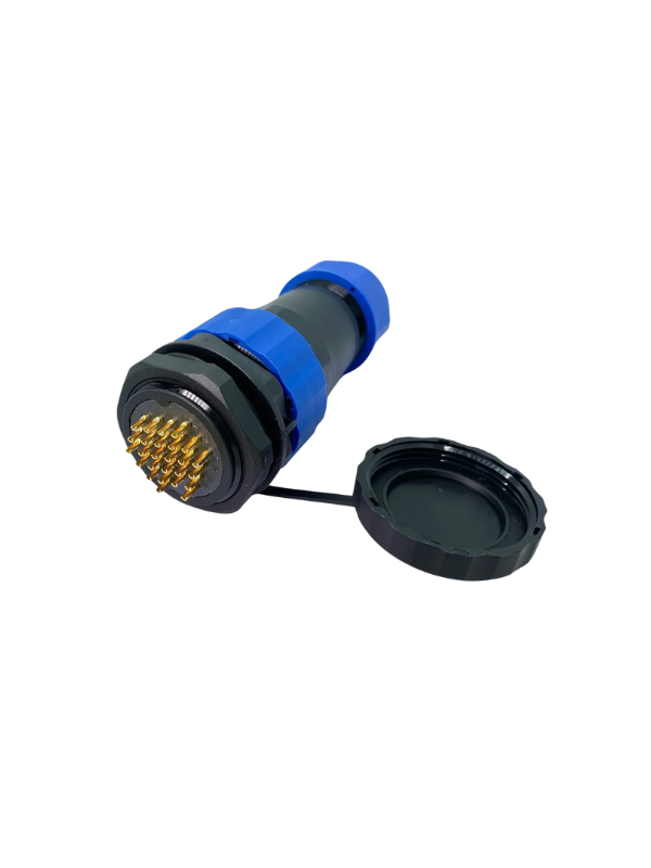 Conector 26 Vias Ip68 A Prova D´água Sd28 Maquina Agrícola