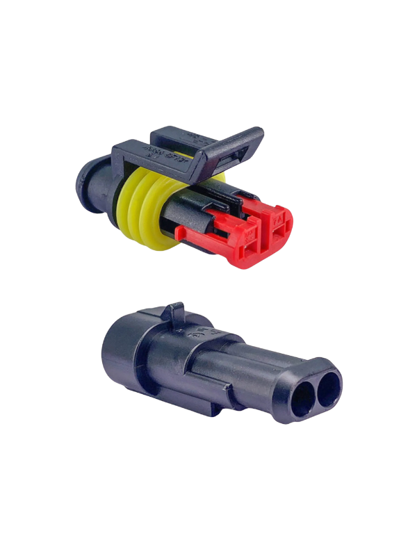 10x Conector Automotivo 2 Vias Superseal Selado Impermeável