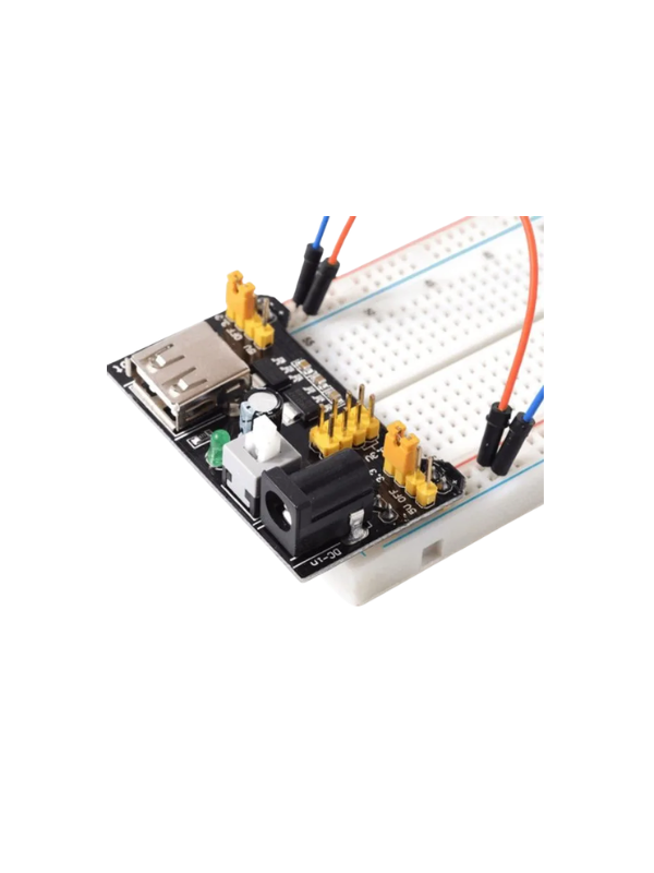 Protoboard + Fonte De Tensão 3,3v 5v Mb102 Mb-102 Proto 830