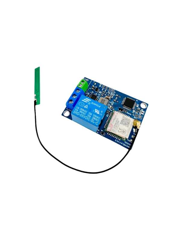 Interruptor Controle Remoto Gsm Sms Sim800c C/ Antena E Rele