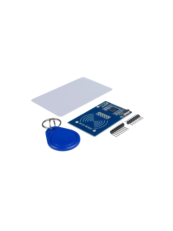 10x Leitor Rfid + Cartão 13,56mhz Tag Chaveiro Mfrc522 Rc522