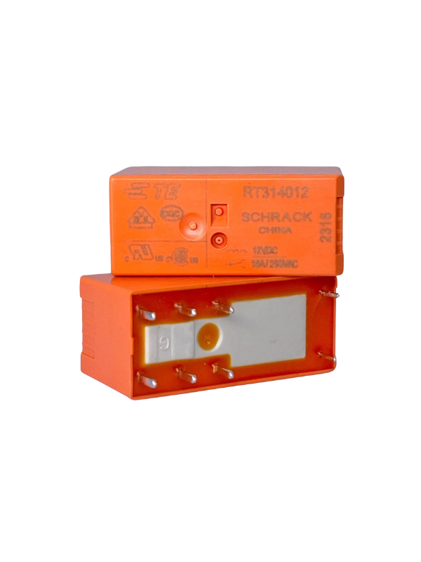 Rele Rt314012 12vdc 16a 8 Pinos 2 Contatos Te Schrack Dip8