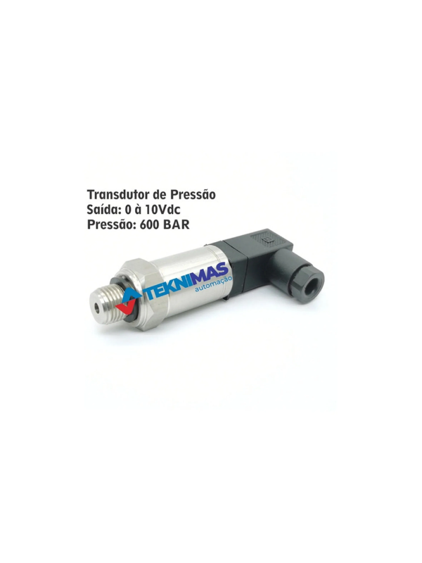 Transdutor De Pressão 600bar - 0 à 10V