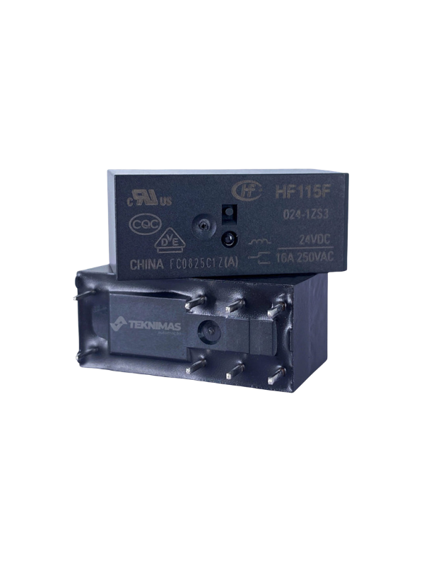 Rele Hf115f024-1zs3 24v 16a Rele Hf115f-024-1zs3 8 Pinos