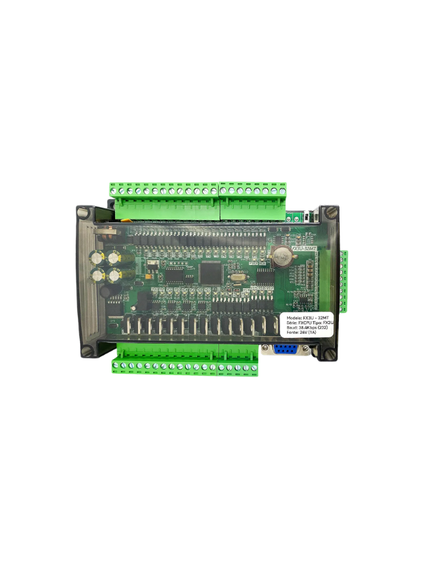 Clp Fx3u-32mt 16 Entradas 16 Saídas Com Analógicas Com Rs485