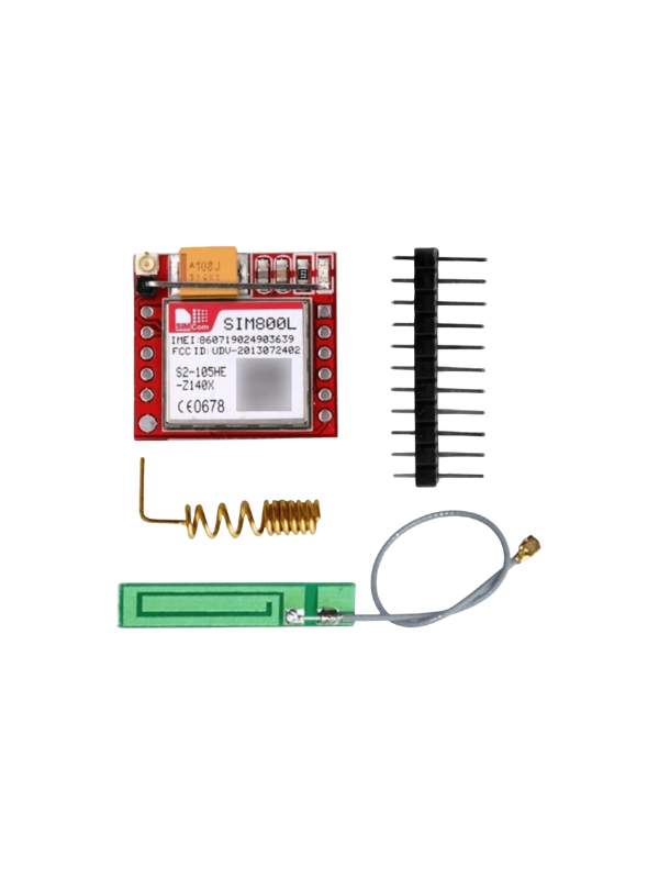 Módulo Sim800l Antena Pcb Placa Wifi Para Erduinu E Telefone