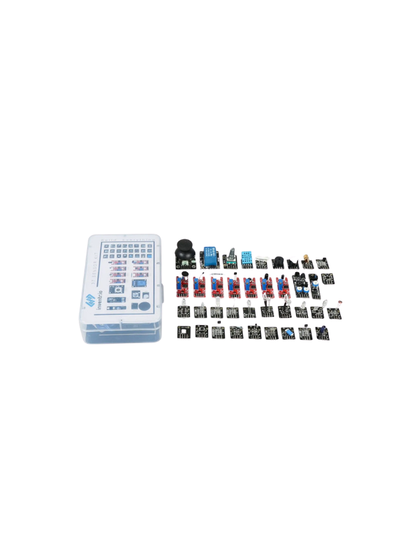 Kit Para Iniciantes Em Harduinu Uno R3 Mega256 37x Sensores