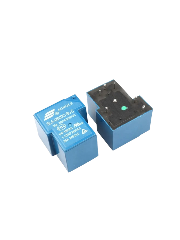 Relê Alta Potência 5vdc 30a Relé Sla-05vdc-sl-c 6 Terminais