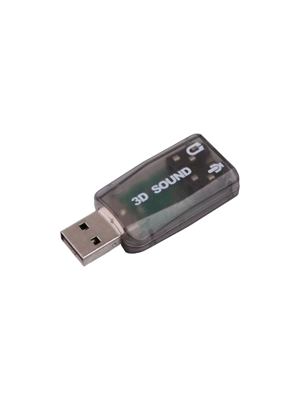 Adaptador Placa De Som Usb 5.1 Canais Virtual Ausb51 Vinik