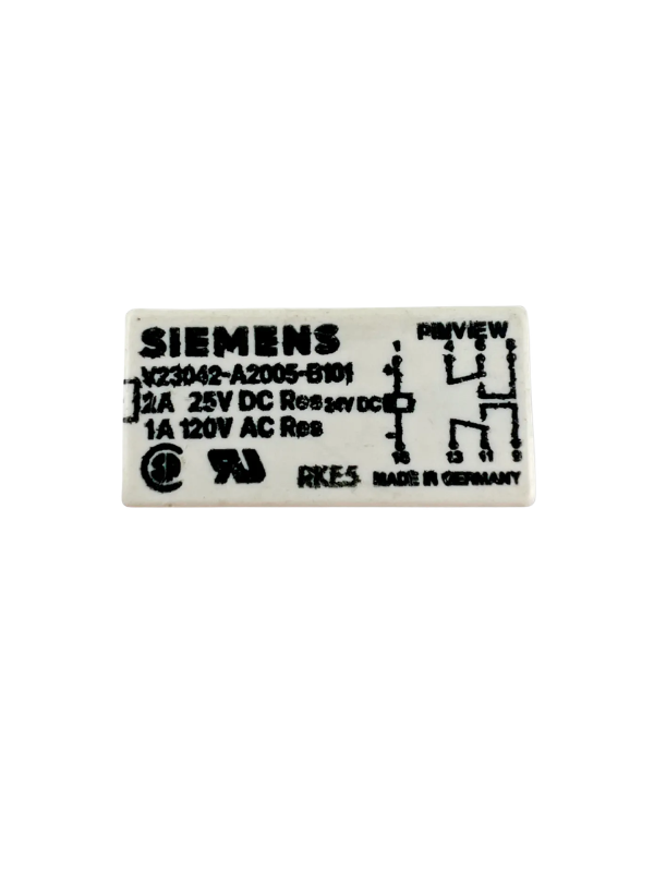 Rele Siemens V23042-a2005-b101 24v Rele Duplo 2 Contatos 8p