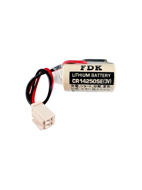Bateria de Lítio CR14250SE 3V 850mAh com Conector