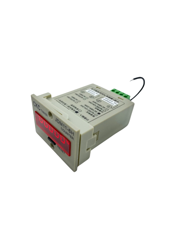 Contador De Pulso Digital Jdm11-6t Contagem C/ Tensão 12-24v
