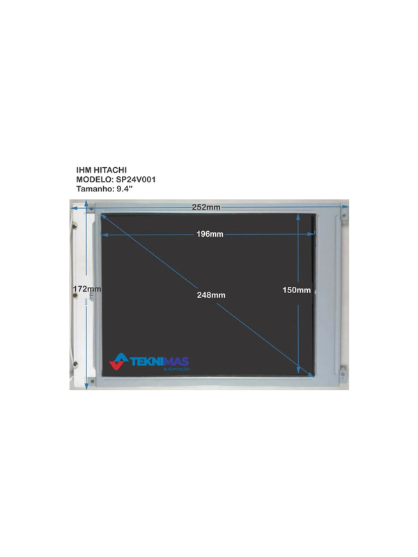 Display Hitachi Sp24v001 9.4 Pol 640*480 Lcd Sp24v001-a1