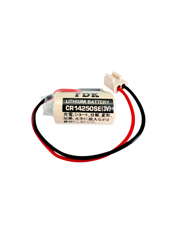 Bateria de Lítio CR14250SE 3V 850mAh com Conector