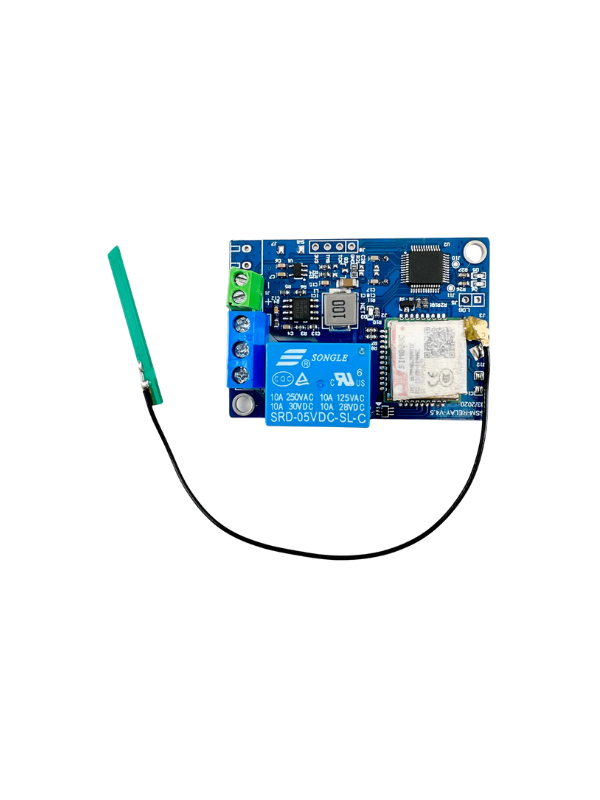 Interruptor Controle Remoto Gsm Sms Sim800c C/ Antena E Rele