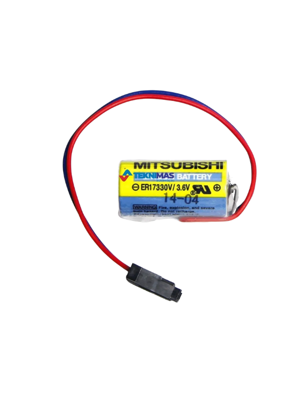 Bateria de Lítio ER17330V 3,6V para Mitsubishi MR-J2 A6BAT