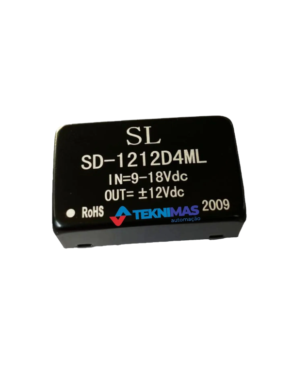 Fonte Sd-1212d4ml Conversor Dc Dc Isolador Simétrico 12v 4w