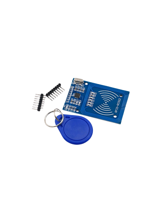 10x Leitor Rfid + Cartão 13,56mhz Tag Chaveiro Mfrc522 Rc522